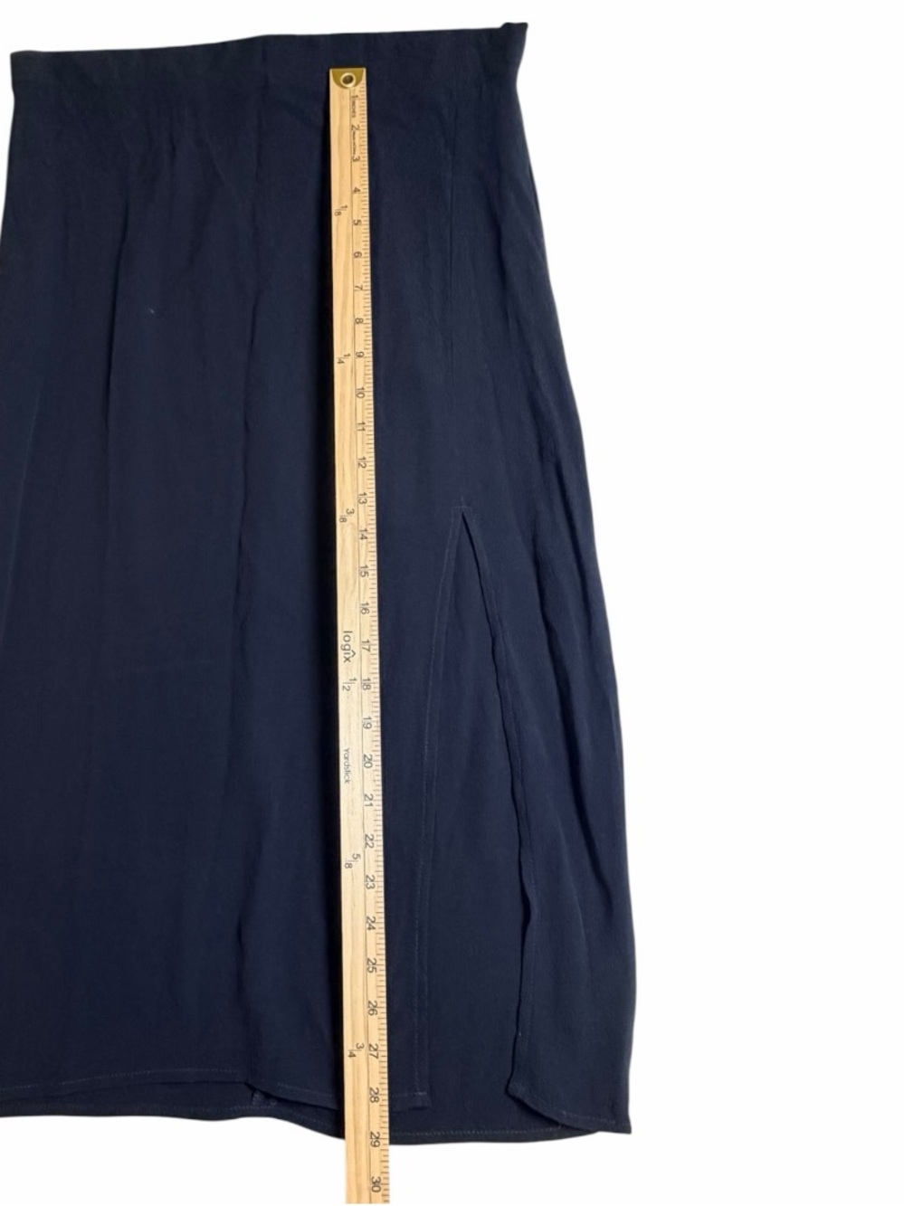 Reformation Black Sleeveless Midi Dress Size 10 Square Neck Side Slit Minimalist - Picture 7 of 9